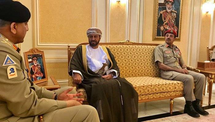 Army chief meets Oman's defence minister