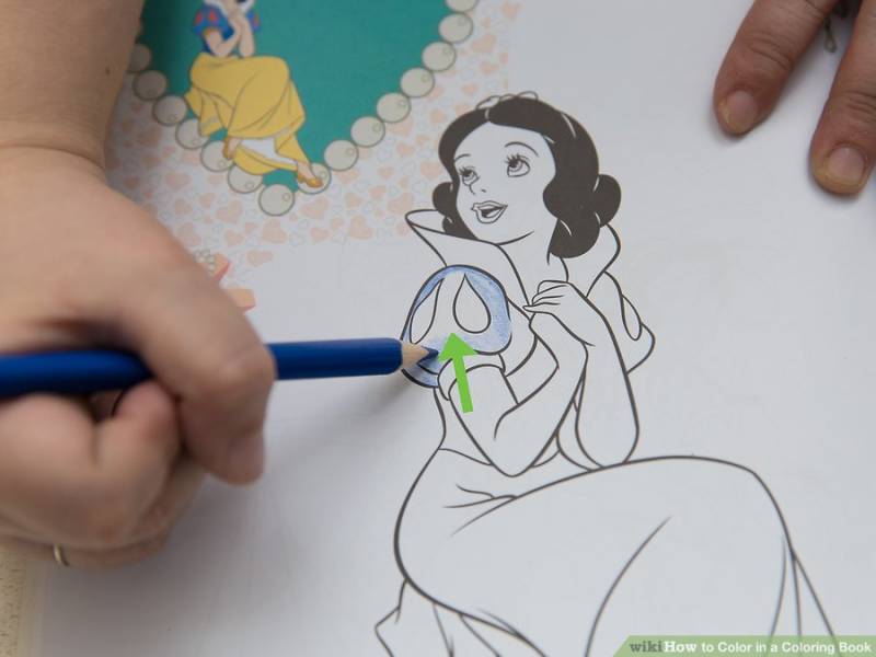 How to Color in a Coloring Book