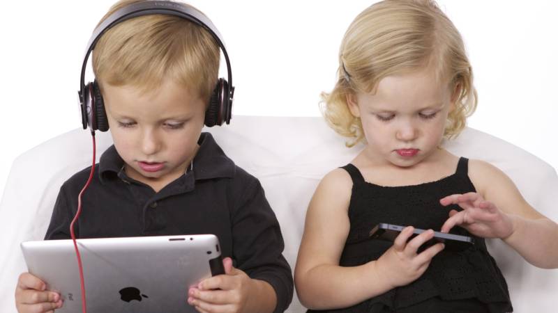 Excessive use of technology in children