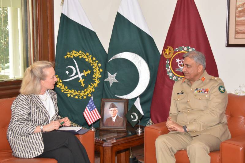 US envoy discusses regional security with Gen Bajwa