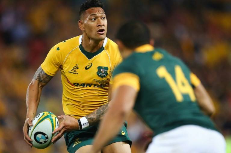 Under-fire Wallabies star Folau says 'the persecuted are righteous'