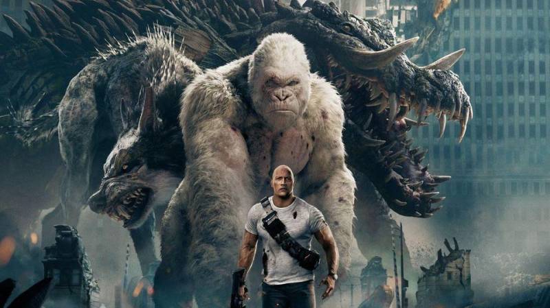 'Rampage' takes over box office lead
