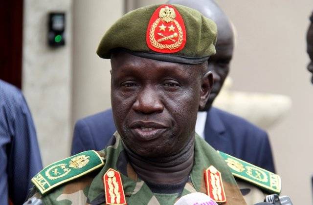 Army chief of South Sudan dies in Cairo 
