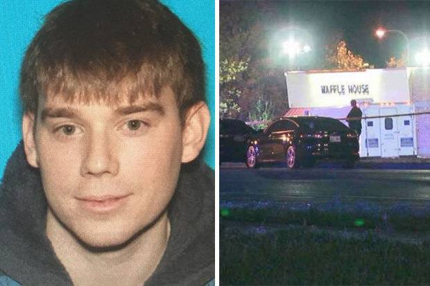 Nude gunman kills four at Tennessee restaurant