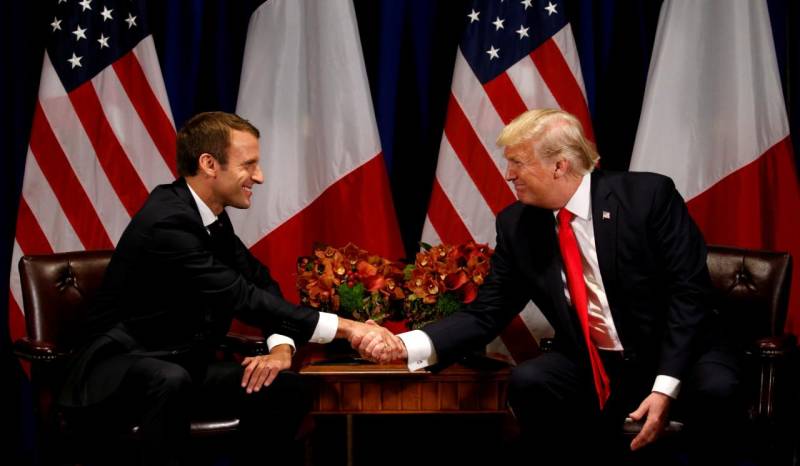 Trump, Macron to face differences on Iran, trade, as French visit begins
