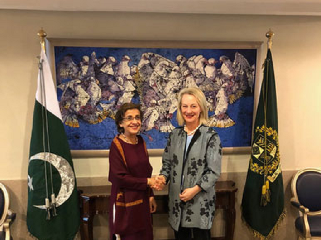 US diplomat Alice Wells arrives on her second visit to Pakistan