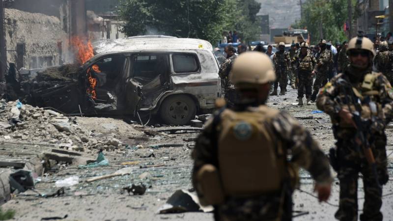 Explosions in Afghan capital wound three: officials