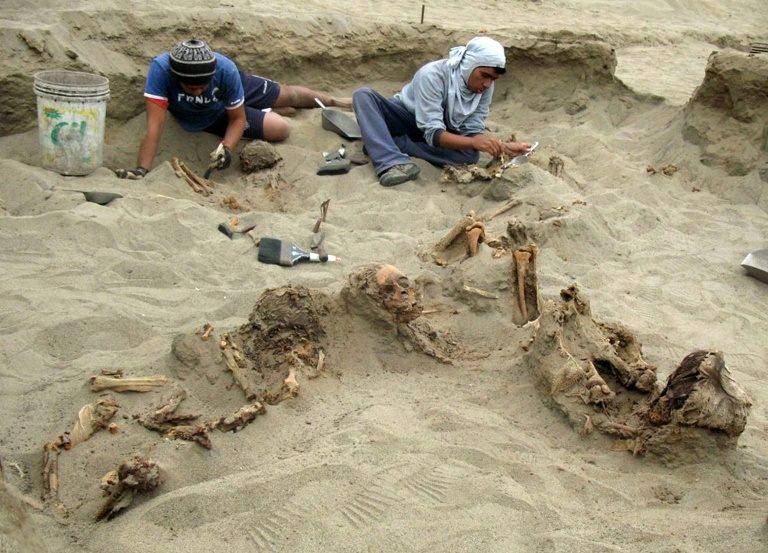 Evidence of world's biggest child sacrifice found in Peru