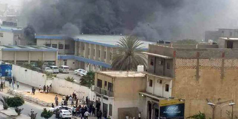 Suicide attack on Libya election commission kills 11