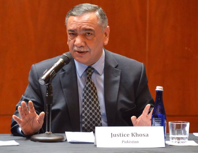 Justice Asif Saeed Khosa takes oath as acting CJP