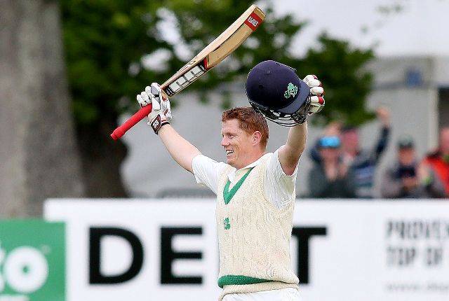 O'Brien scores Ireland's first Test hundred