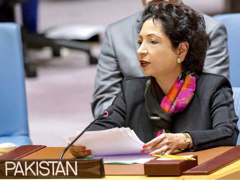 No peace without resolving Kashmir, Palestine issues: Maleeha