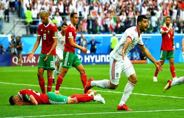 Iran grab late World Cup victory against Morocco