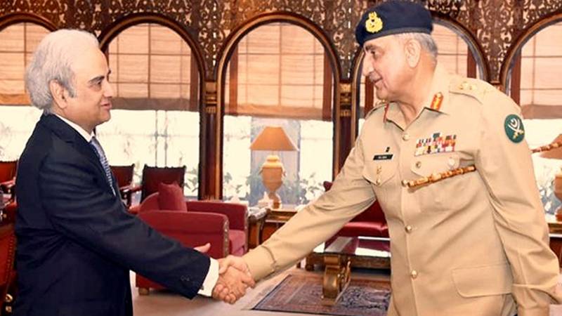 COAS Gen Bajwa meets PM Mulk