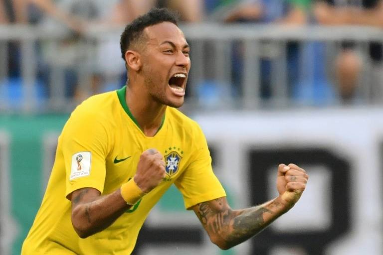 Neymar on target as Brazil ease into World Cup quarter-finals