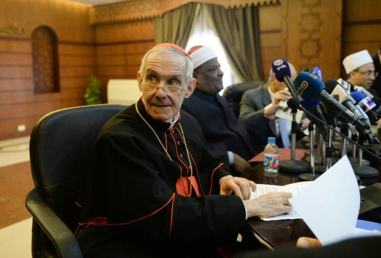 Cardinal Tauran, key figure in Catholic-Muslim dialogue, dies aged 75
