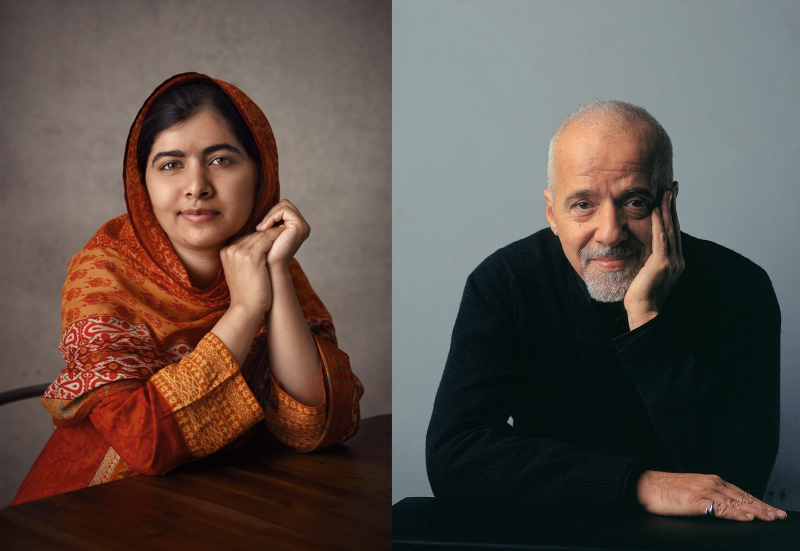 Paulo Coelho thanks Malala as she advocates for education