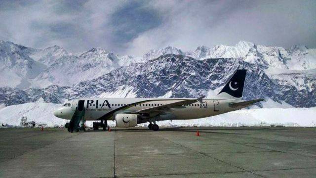 DG CAA went to Nanga Parbat tour using PIA plane 