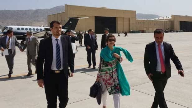 Tehmina Janjua in Kabul for bilateral talks