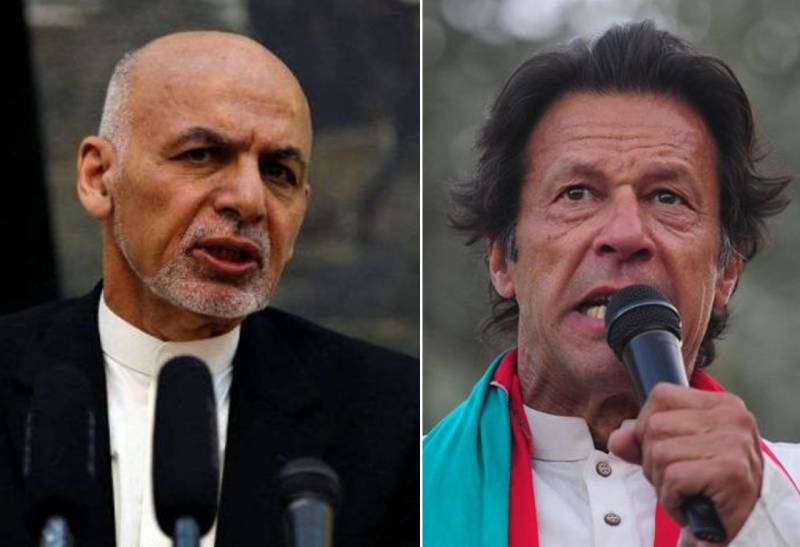 Afghan president congratulates Imran on election victory