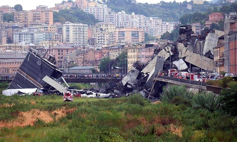 30 dead in Italy motorway bridge collapse 'tragedy'