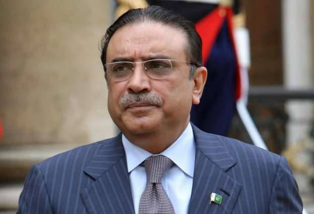 Lawyer denies, issuing arrest warrants for Zardari in money-laundering case