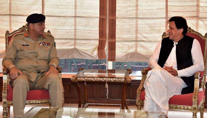 PM Imran, Army Chief discuss security matters