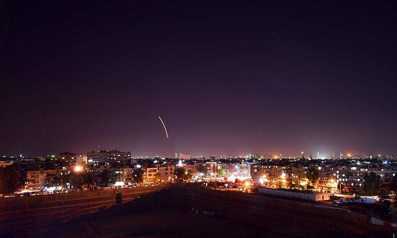 After Damascus raid, Israel says working to keep weapons from foes