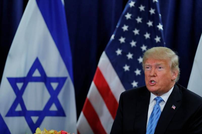 Trump says he wants two-state solution for Mideast conflict