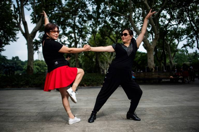 Forever young: China's 'dancing aunties' kick up their heels