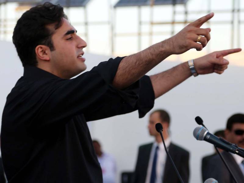 Bilawal says governments 'imposed' in Centre, Punjab