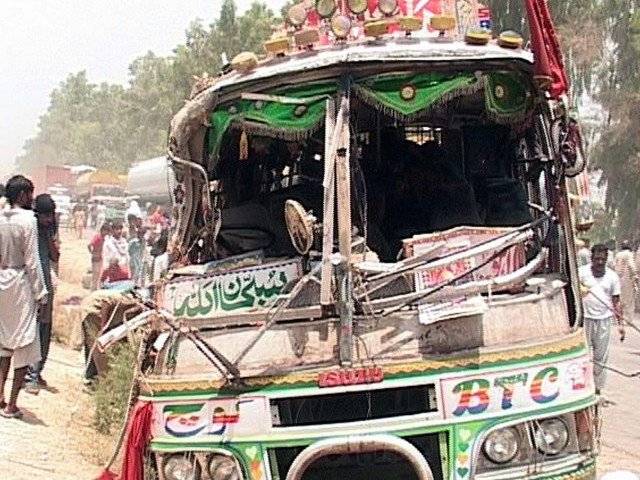 At least 19 killed, over 40 injured in bus collision