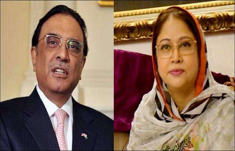 Court extends Zardari, Talpur's bail in money laundering case