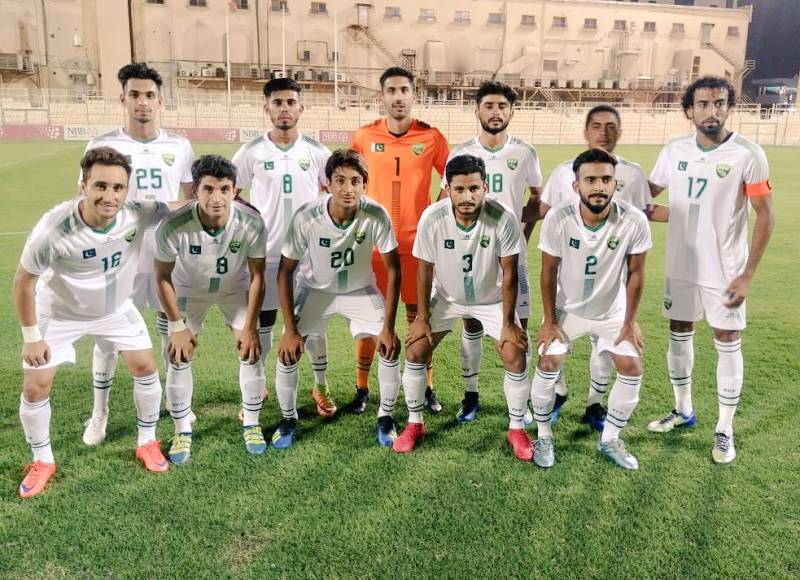 Pakistan football team to face Palestine on Friday