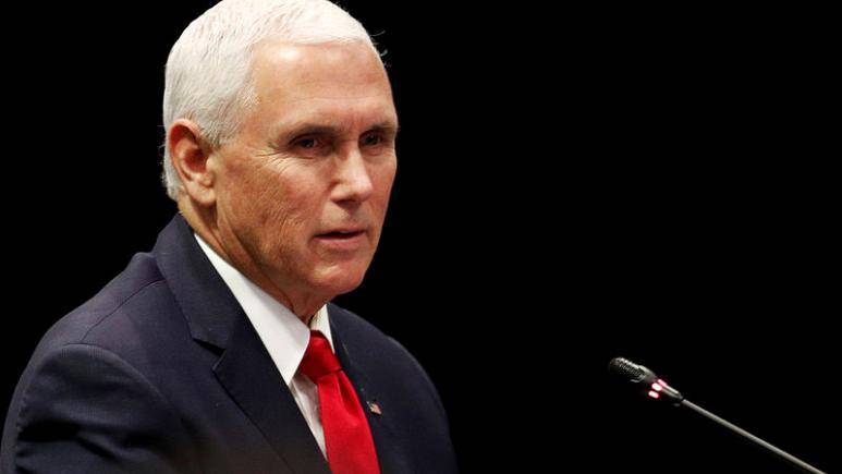 Pence says 'empire and aggression' have no place in Indo-Pacific