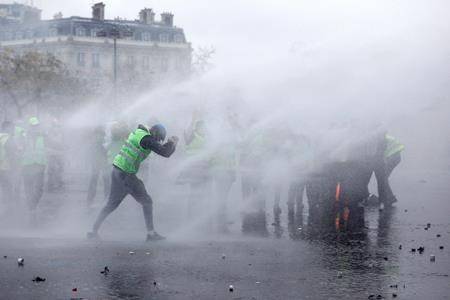 French police arrest 146 protesters outside college