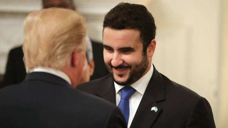 Saudi ambassador, brother of crown prince, returns to Washington