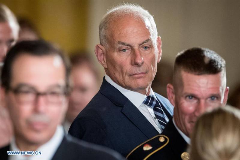 Trump confirms White House chief of staff John Kelly leaves at year end