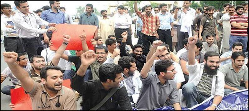 YDA continues strike on fifth day in Lahore