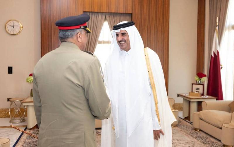 COAS attends National Day Parade in Qatar