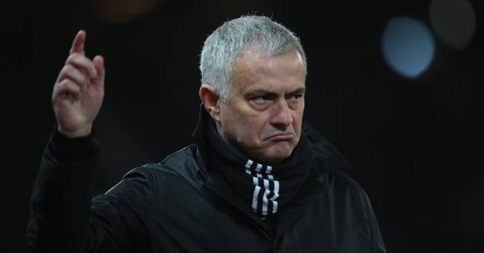 Manchester United manager Jose Mourinho left the Club