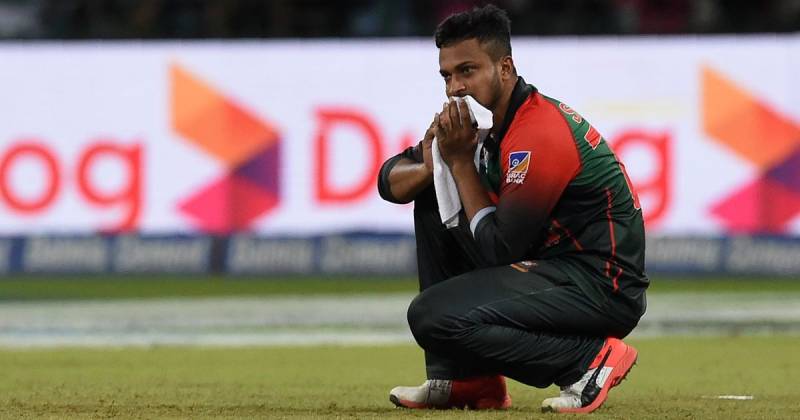 Bangladesh's Shakib fined for shouting at umpire 