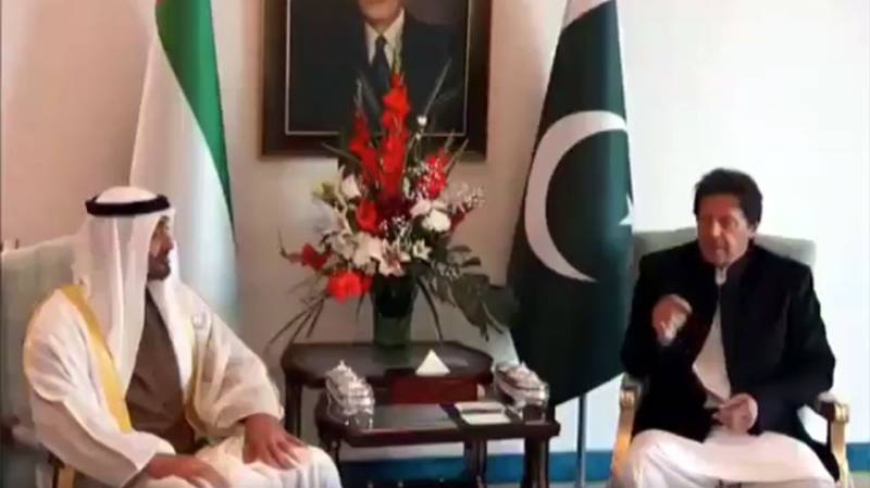 PM Imran, Abu Dhabi crown prince discuss bilateral issues