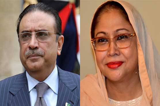 Court extends Zardari, Talpur's bail till Jan 23 in money laundering case