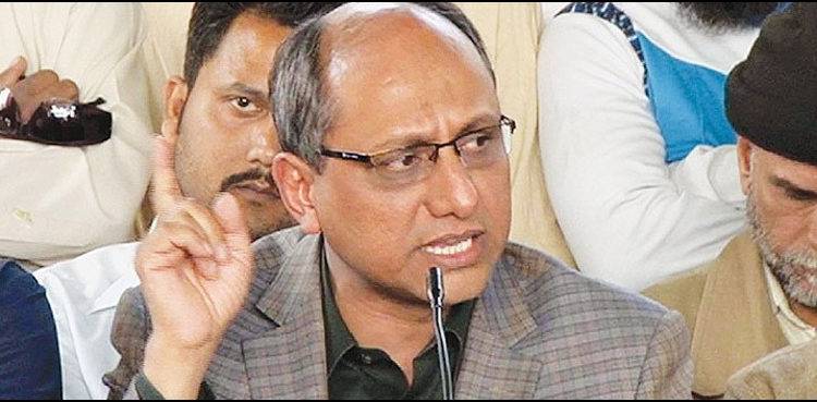 Saeed Ghani demands formation of JIT over allegations against Aleema Khan