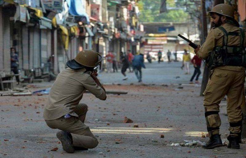 Indian troops’ brute force injures several in Kashmir