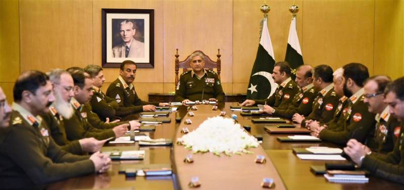 Corps Commanders Conference reviews geo-strategic environment, security situation