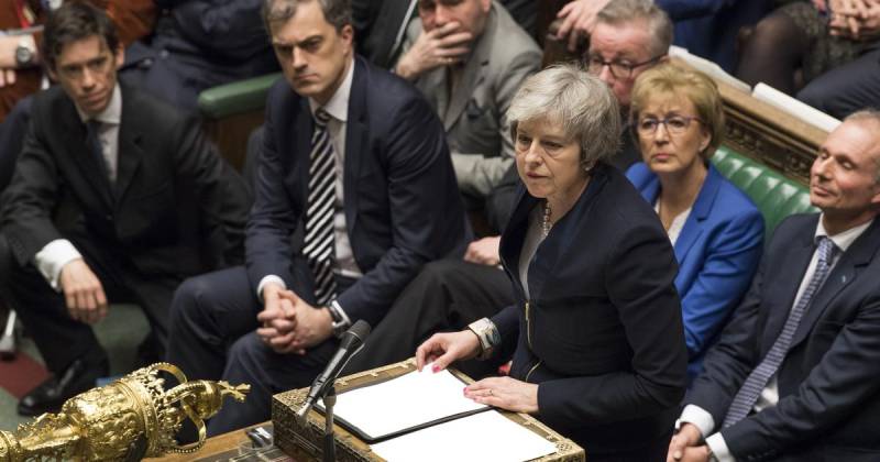 UK parliament votes against PM's Brexit motion