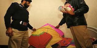 Three held with 4700 kites, bundles of chemical-coated strings in Islamabad