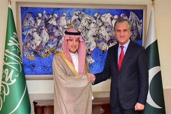 FM Qureshi, Saudi counterpart discuss matters of mutual interest